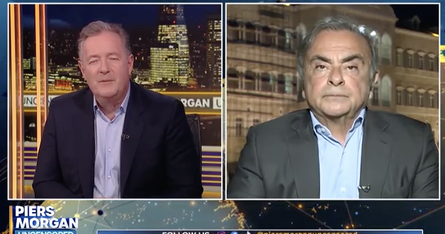 Interview of Carlos Ghosn with Piers Morgan in (03 March 2025)