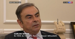 L'interview intégrale de Carlos Ghosn avec LCI en (9 Janvier 2020)